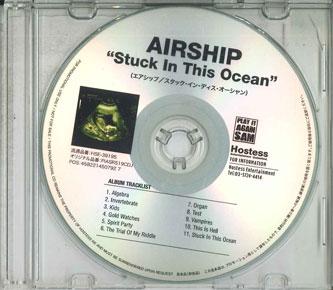 

CD AIRSHIP - Stuck In This Ocean HSE39195 HOSTESS Japan Rock Used