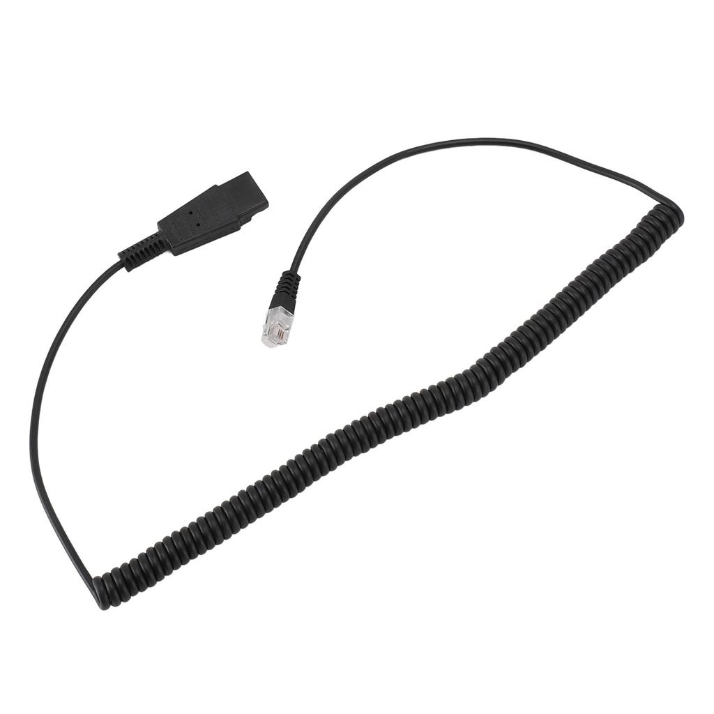 RJ9 to QD Adapter Cable RJ9 Quick Disconnect Cable for Plantronics for Avaya IP 1608 1616 9610 9620