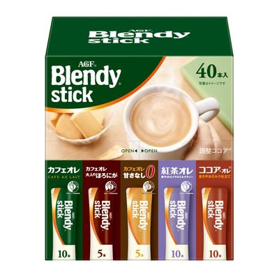 AGF Blendy Stick Assortment, 40 Sticks [Stick Coffee] [Small Gift] [Assortment] [Perfect for Gifting]