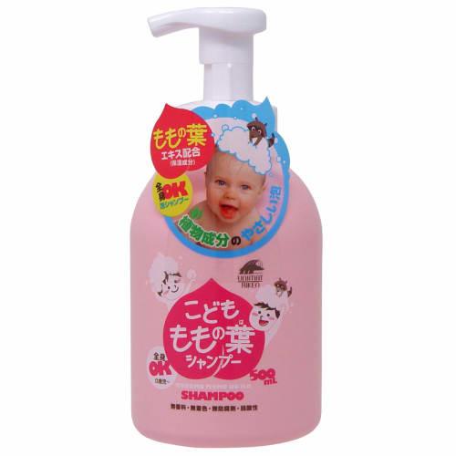 Unimat Riken U-Riken Children's Peach Leaf Shampoo 500ml