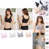 Seamless Plus Size Padded Sports Bra With Breathable Elastic And U Back Design