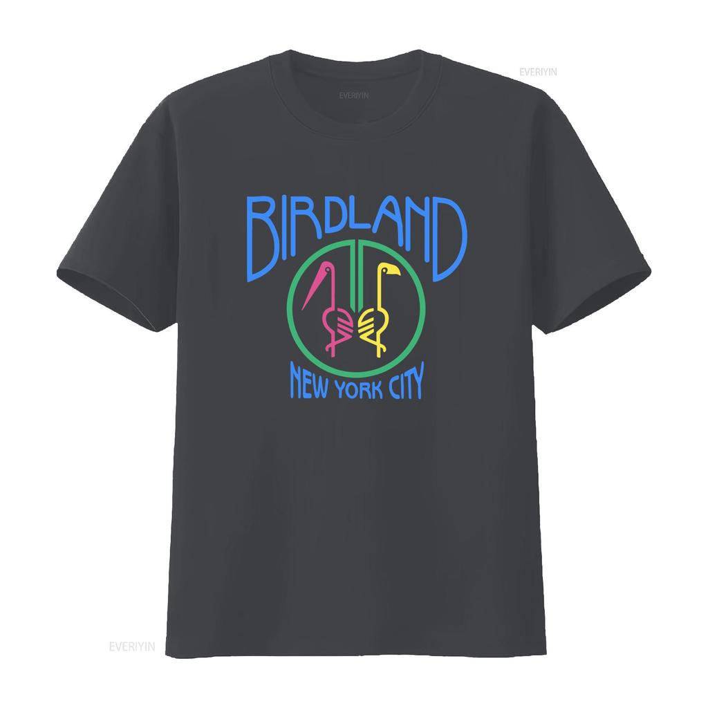 Vintage 90s Jazz Music T Shirt Mens Size XL Birdland New York City Design vintage Washed Unisex Slightly fashion Casual