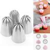 Bicos de Confeitar Quadrados Grandes Conjuntos de Bicos para Decorar Bolos Ferramentas de Molde para Bolo de Fondant Decoradores de Sobremesas