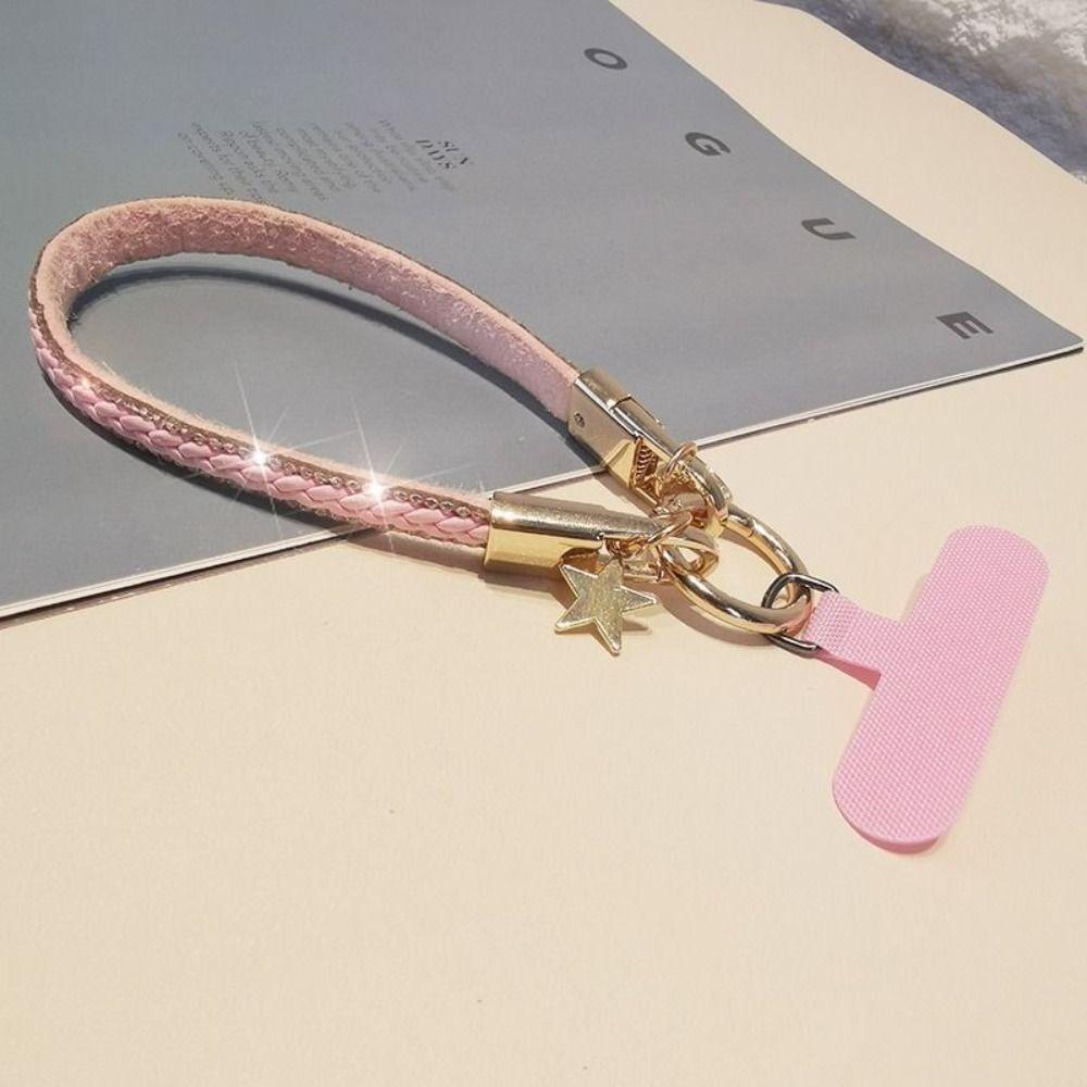 PU Leather Leather Wrist Mobile Phone Lanyard Phone Anti-loss Sling Lanyard Mobile Phone Case