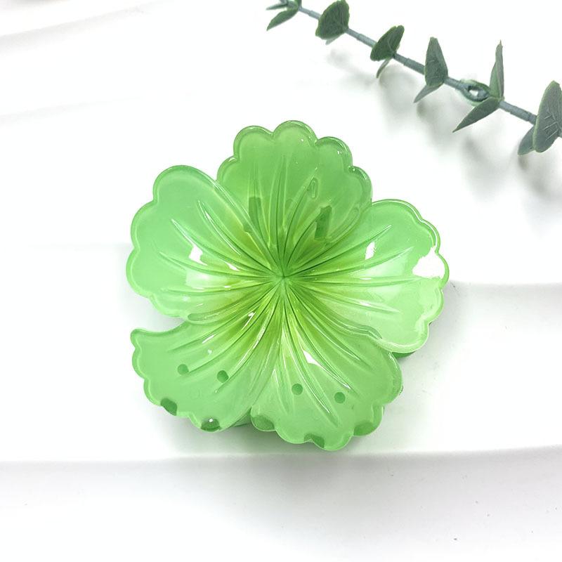 8 cm Curly Flower Claw Hair Clip Women's Head Shark Clip Hair Accessory for N25609