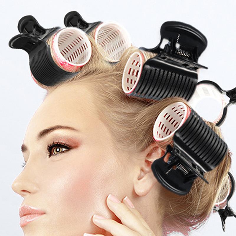 1/12Pcs Hot Roller Hair Clips Hair Dye Perm Insulation Clips Hair Curler Claw Clamps For Women Salon Hairdressing Tool