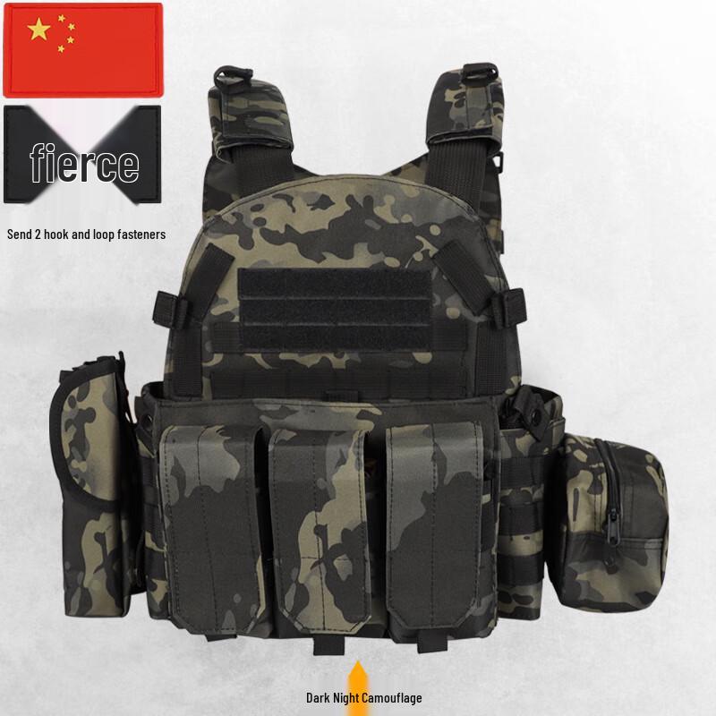 

LVDUN Kids Outdoor Tactical Camouflage Vest One Size