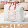 Nonwoven Fabric Quilt Storage Bag With Large Capacity For Bedroom And Moving Use