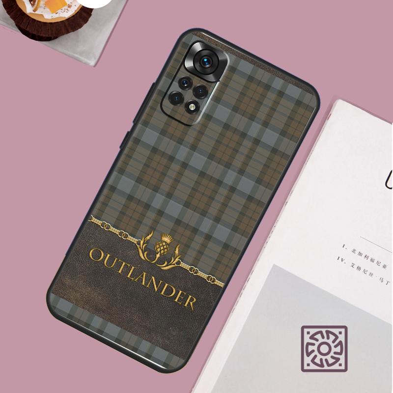 

Outlander Tartan Sassenach Phone Case For Redmi Note 13 Pro 12 11 10 9 8 Pro 9S 10S 11S 12S 10A 9C 10C 12C 13C Cover Redmi Note 13ProPlus