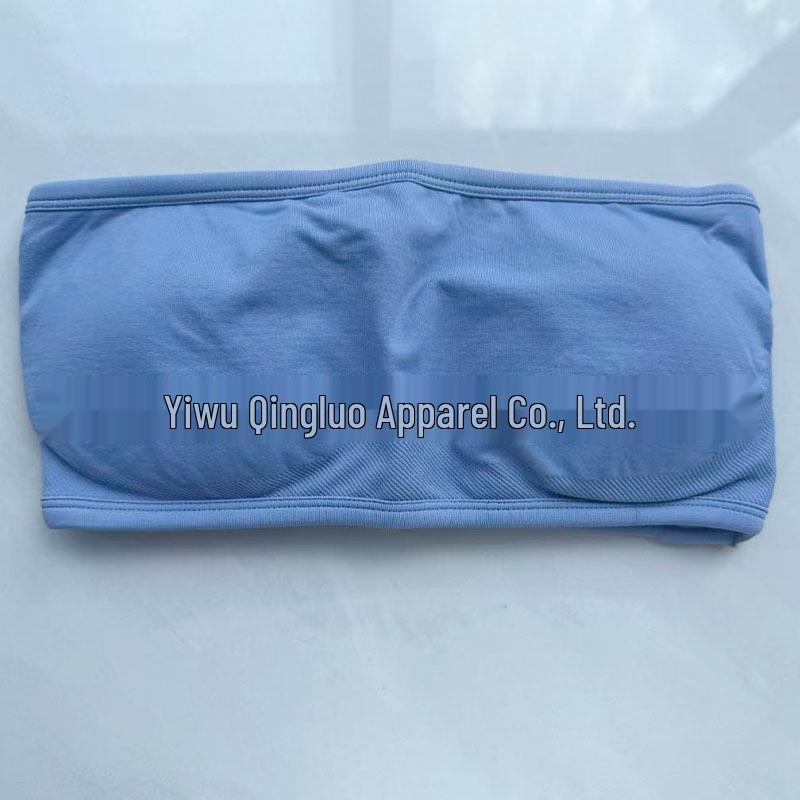 Dfyne Strapless Bandeau Beautiful Back Wire-Free Sports Yoga Bra