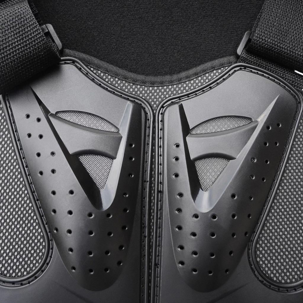 Motorcycle Off-road & Skiing Lightweight Armor Vest - Windproof Chest & Back Protection Gear.