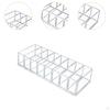 Acrylic Makeup Compact Organizer, 8 Cube Sections Lip Gloss Holder Cosmetic