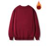 Unisex Men's European Size Floral Print Round Neck Top