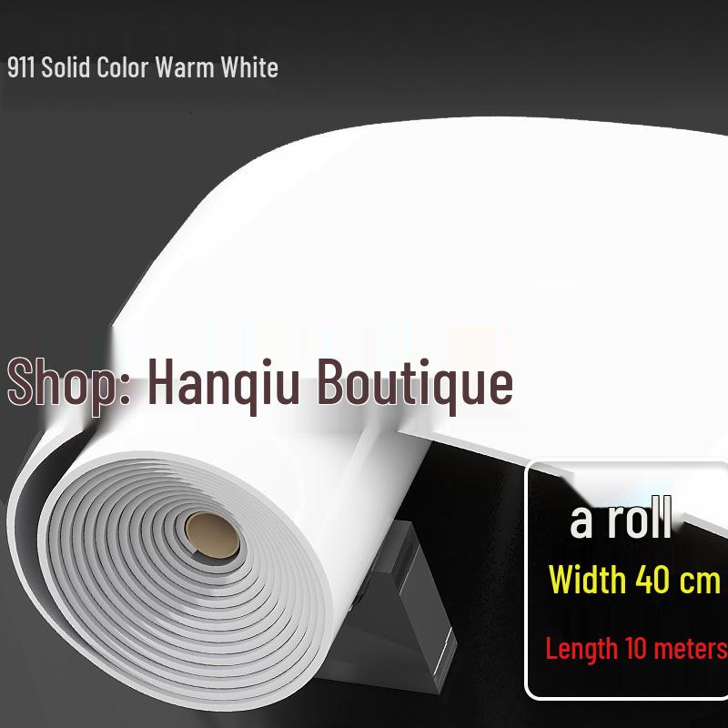 Ultra-Thick Waterproof Self-Adhesive Wall Sticker for Bathroom and Milk Tea Shop Renovation