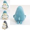 Soft Cat Shark Plushie Doll Kawaii Toy For Kids Pillow Decor Room