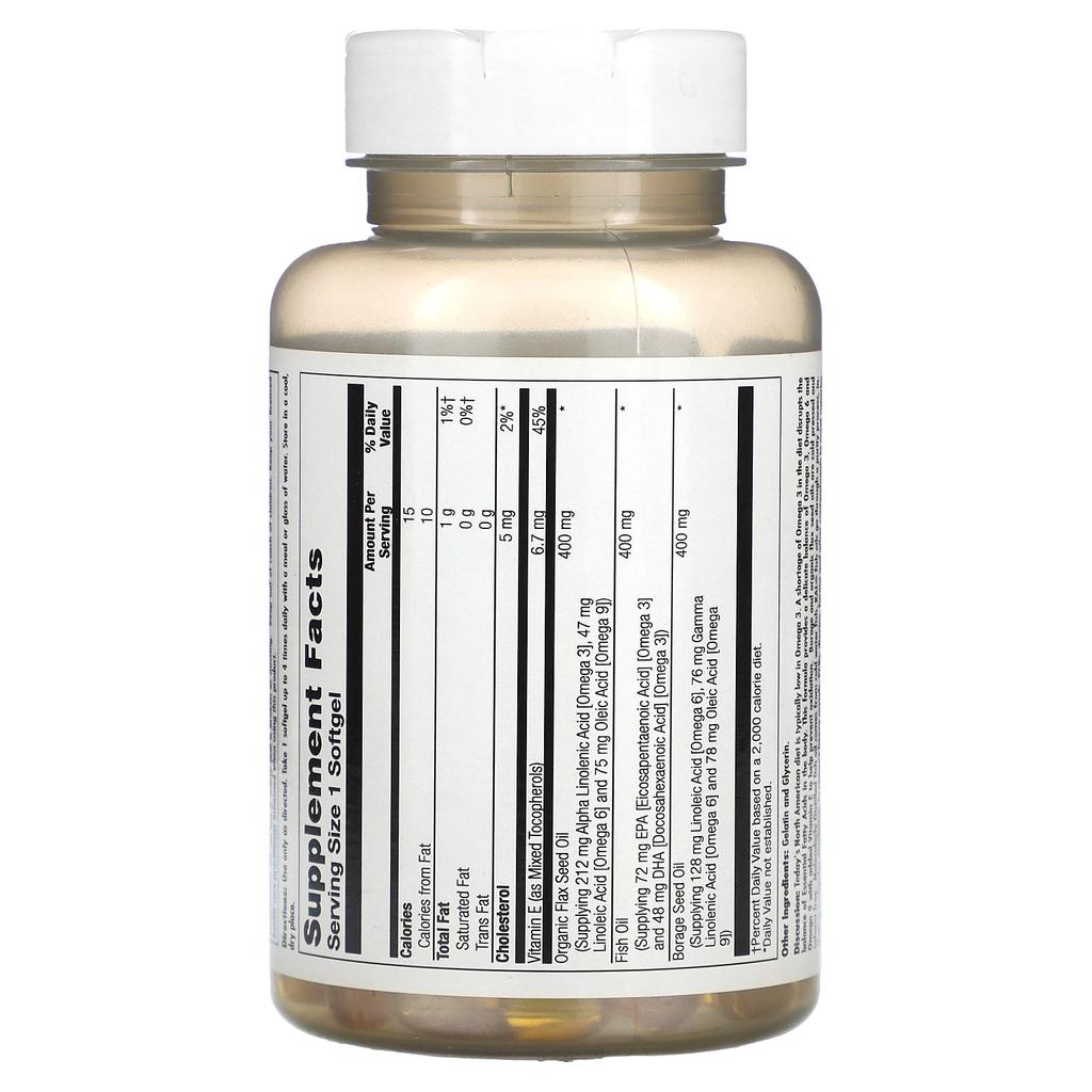 Ultra Omega 3-6-9, 50 Softgels