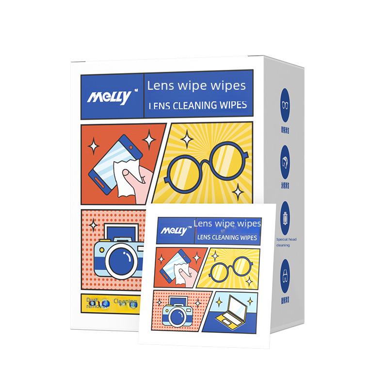 Anti-Fog Disposable Lens Cleaning Wipes - Dust Removal & Disinfecting for Glasses & Screens