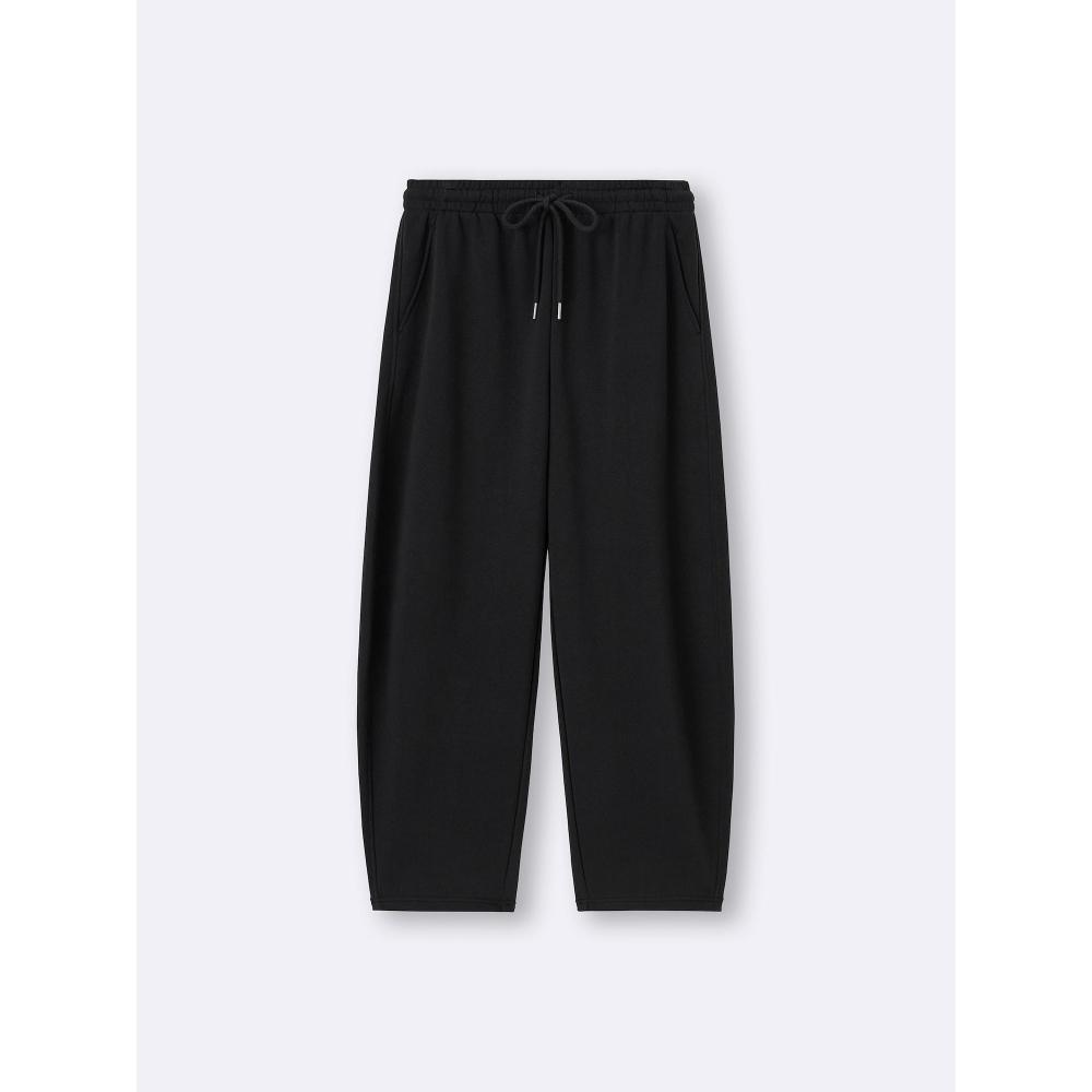 Gu By Uniqlo Sweat Barrel Ankle Pants  Standard Length 64.0 To 68.0 Cm 