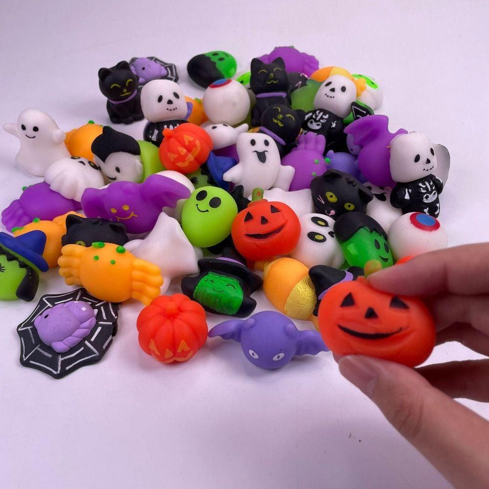 10ks Dýňový duch Halloween Dýně Antistresové hračky Halloweenská dekorace
