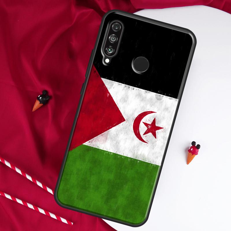 

Western Sahara Flag For Huawei Nova 12i 11i 8i 12s 9 10 SE Y90 Y60 Y70 Y72 Y61 Y91 P20 P40 P30 Lite P60 Pro Case Huawei P30 Lite