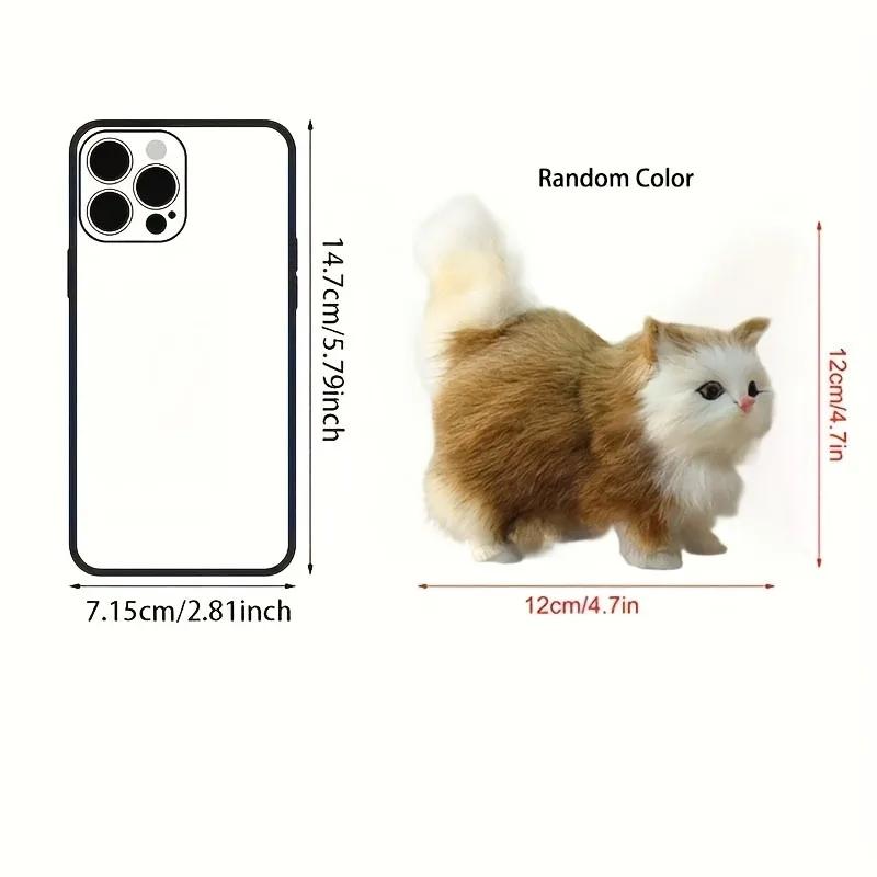 

Милая Реалистичная Плюшевая Игрушка Котенок - Мягкая Набивная Кукла Кошка, Реалистичная Игрушка Имитация Животного для Детей Девочек, Подарок на День Святого Валентина День Рождения