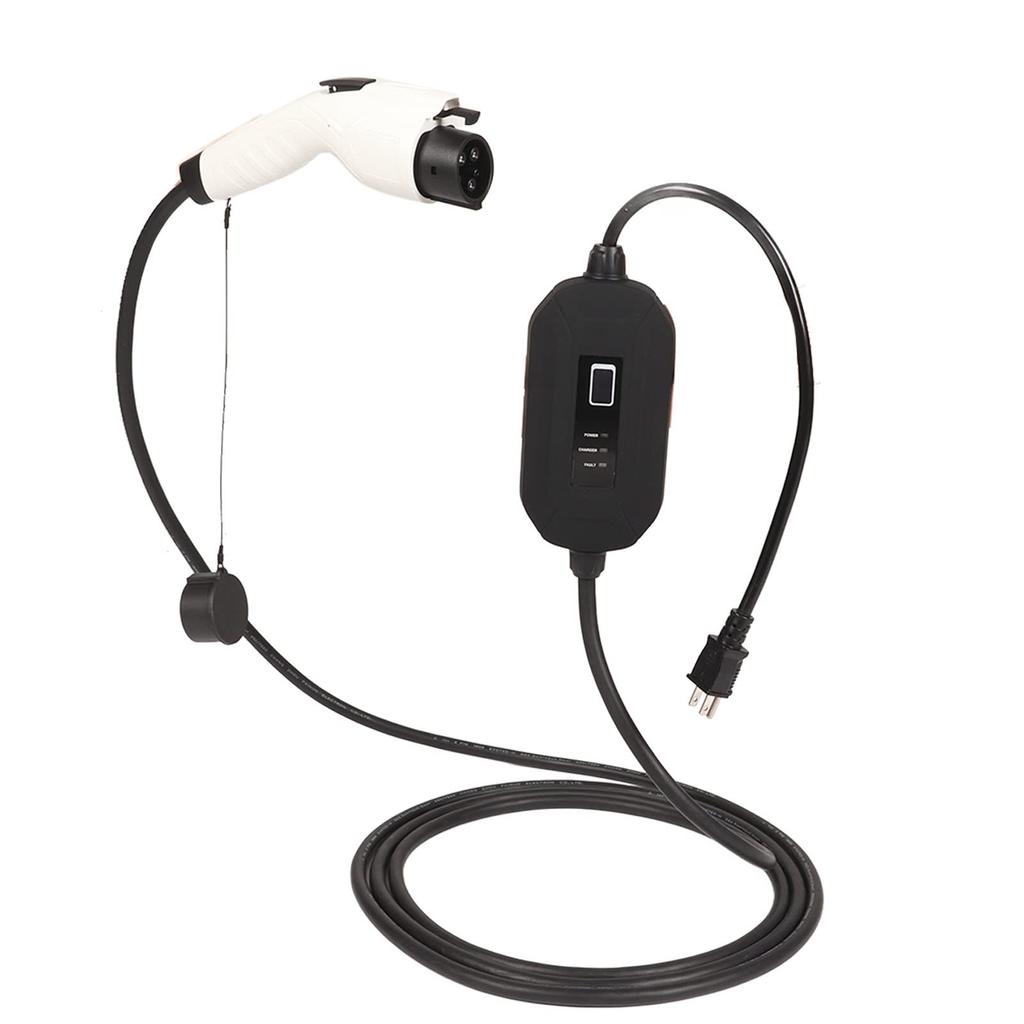 Electric Vehicle EV Charger Adjustable for Home Car Includes SAE J 1772 Fast Charging Cable Cable, 100-240V, 16A, Current, 50/60Hz, Charging,