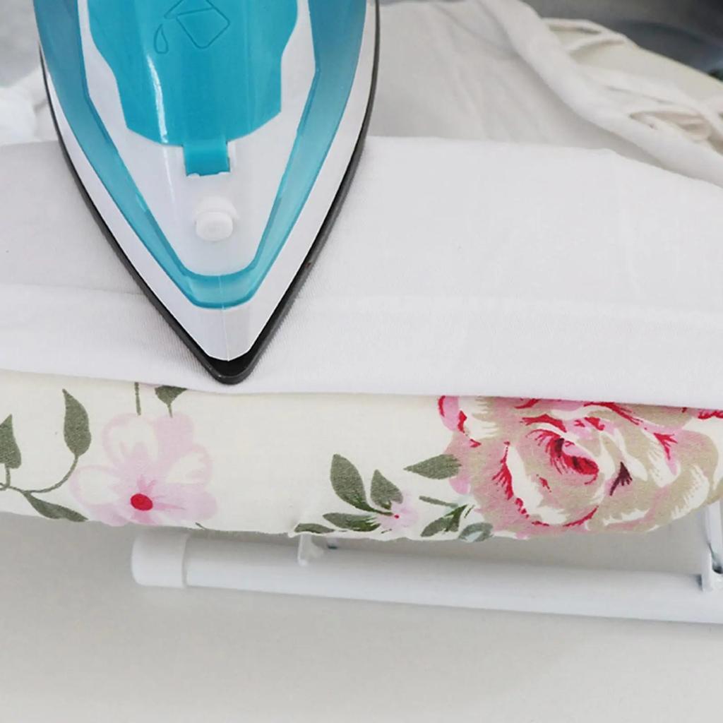 1PC Mini Portable Sleeve Ironing Board Home Desktop Foldable Ironing Board Suitable Shirt, Sleeve Size