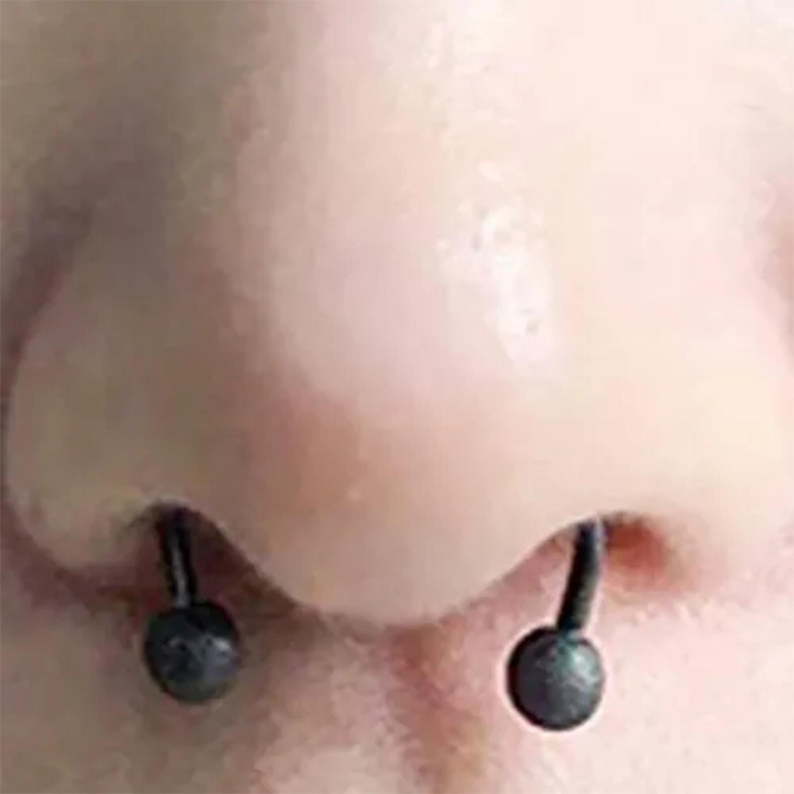 Неперфорированное магнитное носовое кольцо — фото 2