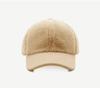 Versatile solid color Korean teddy wool lamb wool baseball cap children winter casual warm cap trendy man