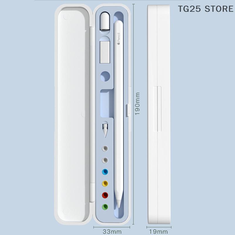 Scatola Portaoggetti Portatile Per Apple Pencil 2 1 Custodia Borsa Porta Penna Copri Stilo Per Apple IPad Pencil 1a 2a Generazione Custodie in Plastica