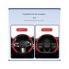 Milotic Car Steering Wheel Cover Summer Suede Ultra-Thin Card-Type Cover Universal Interior Card Cover for Girls
