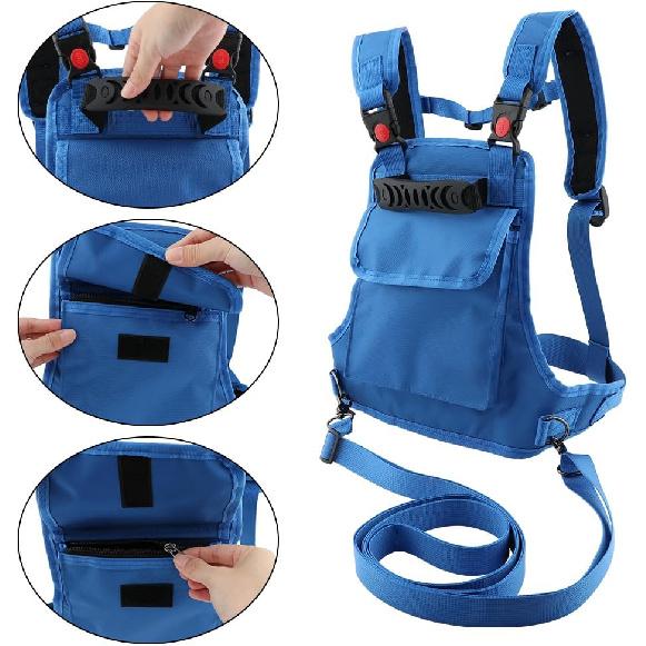 Balana Ski and Snowboard Training Harness for Kids Beginners, Skiing Strap, Shock Absorbing Leashes,Adjustable Seat Strap Easy Lift Handle, for