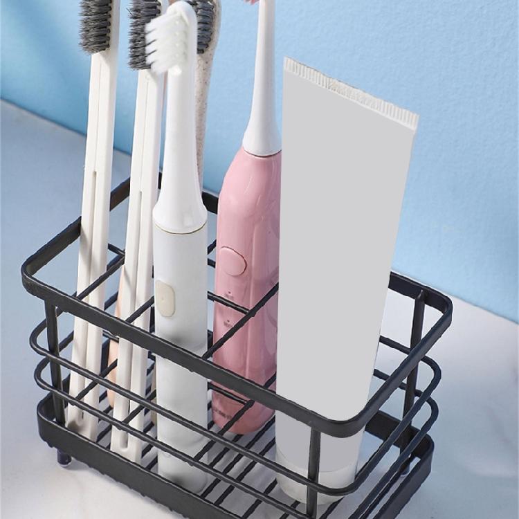 Toothbrush Holder,Carbon Steel Toothbrush Toothpaste Holder for Bathroom,Bathroom Accessories for Storage and Organizers