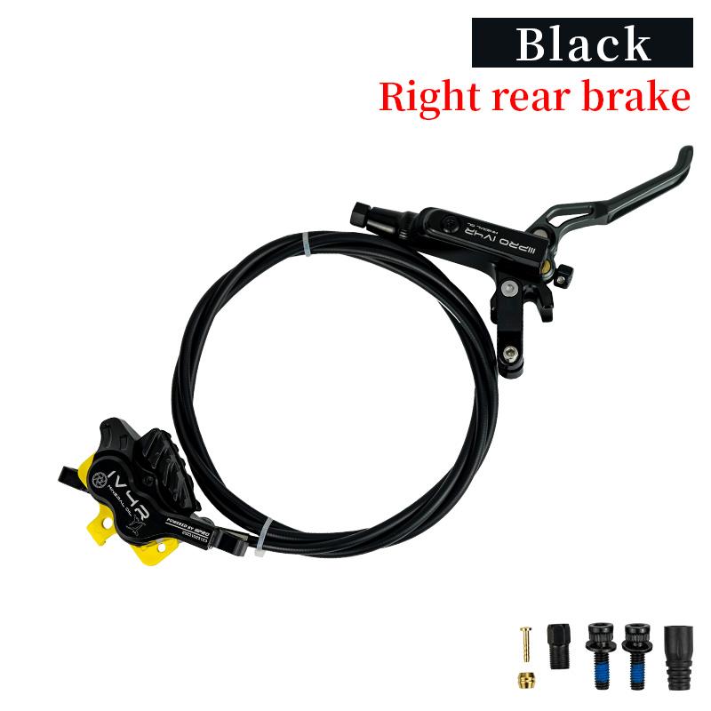 ONIRII/IIIPRO IV4R 4 Piston Hydraulic Disc Brake MTB AM DH Bike Brake  82/145cm CNC Mineral Oil for Mountain XC Climbing Bicycle