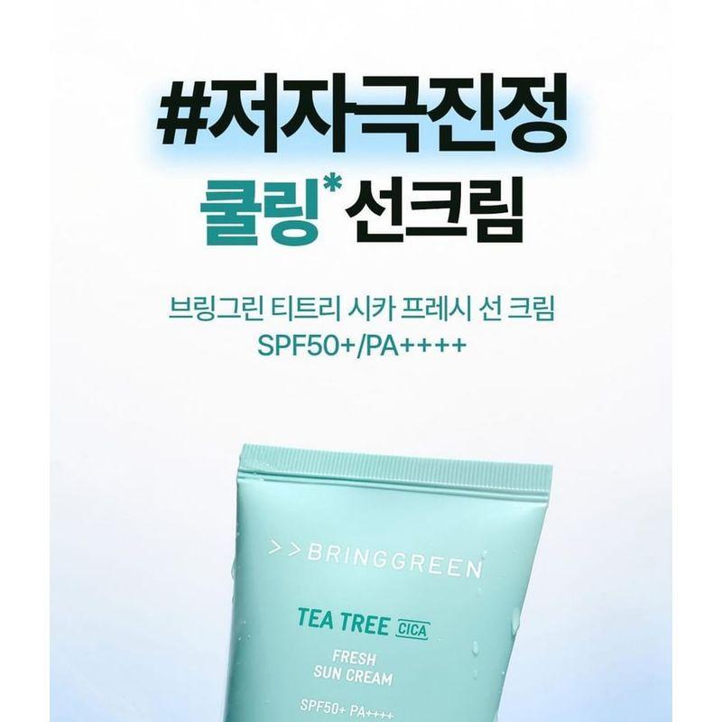 BRING GREEN - Teebaum Cica Fresh Sonnencreme