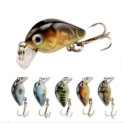 Drukowany w 3D Mini Rock Gruby Człowiek Bioniczny Minnow Przynęta Wędkarska