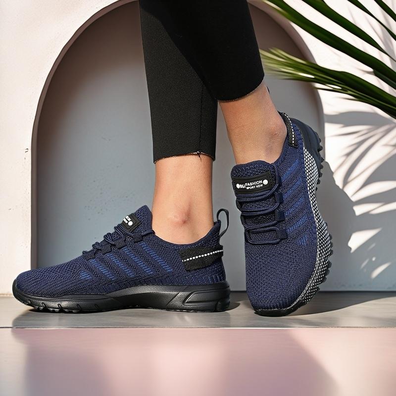 New Women's Shoes Fashionable Soft Sole Breathable Vulcanized Shoes Outdoor Running Exercise Lightweight Bottomed Women Sneakers