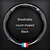Car Steering Wheel Cover Breathable Anti Slip PU Leather Steering Cover For Mercedes Benz AMG W211 W203 W204 W210 W124 W202 CLA
