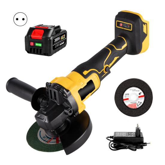 18V Cordless Angle Grinder 10000 RPM Brushless Motor Electric Grinding Tool 3