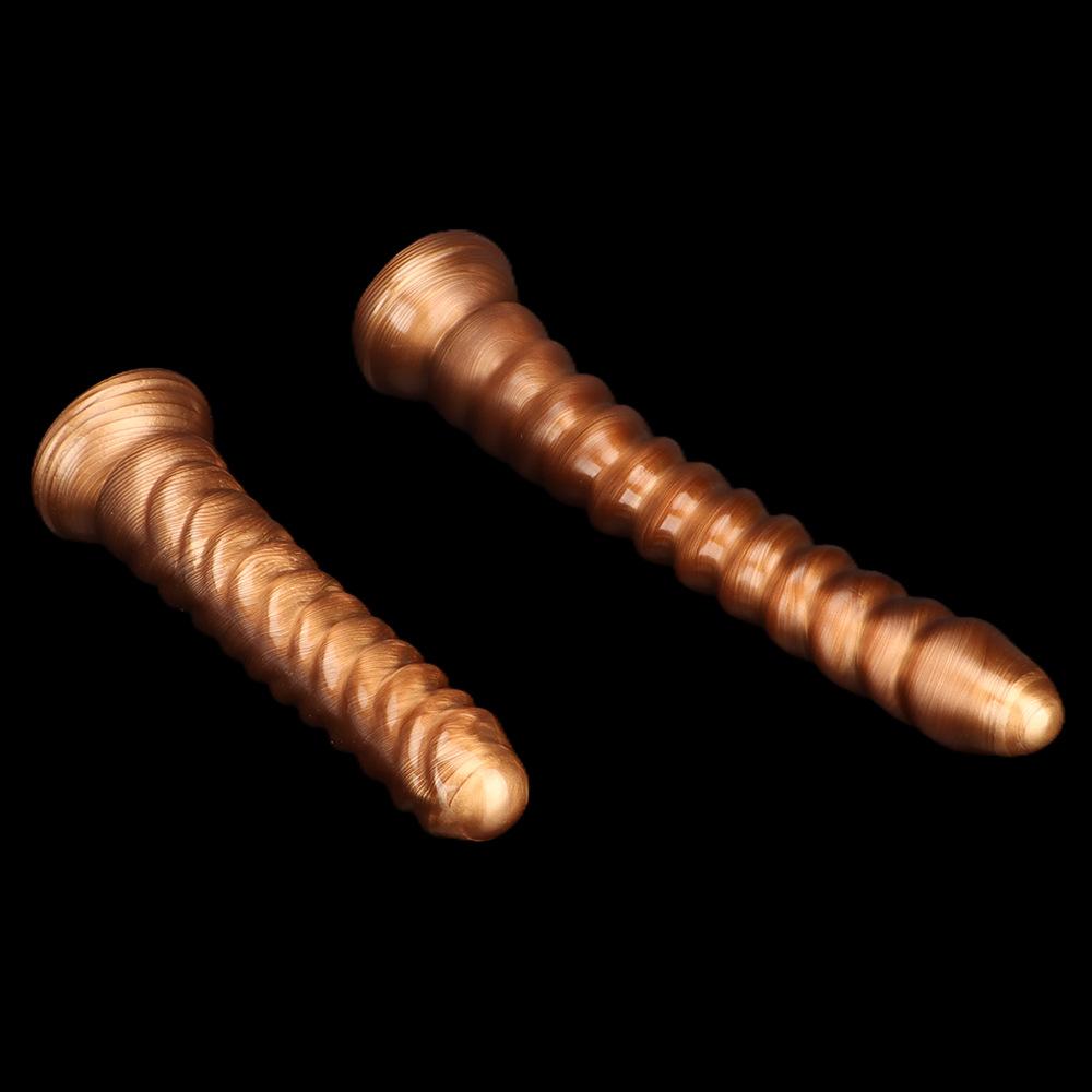 Mixed Color Simulation Dildo Female Masturbator Butt Plug Anal Dilator Fisting Sex Toy Realistic Penis Big Dick