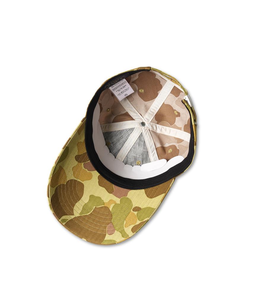 Bancheu Hbt Cotton Long Bill Cap - Frog Skin