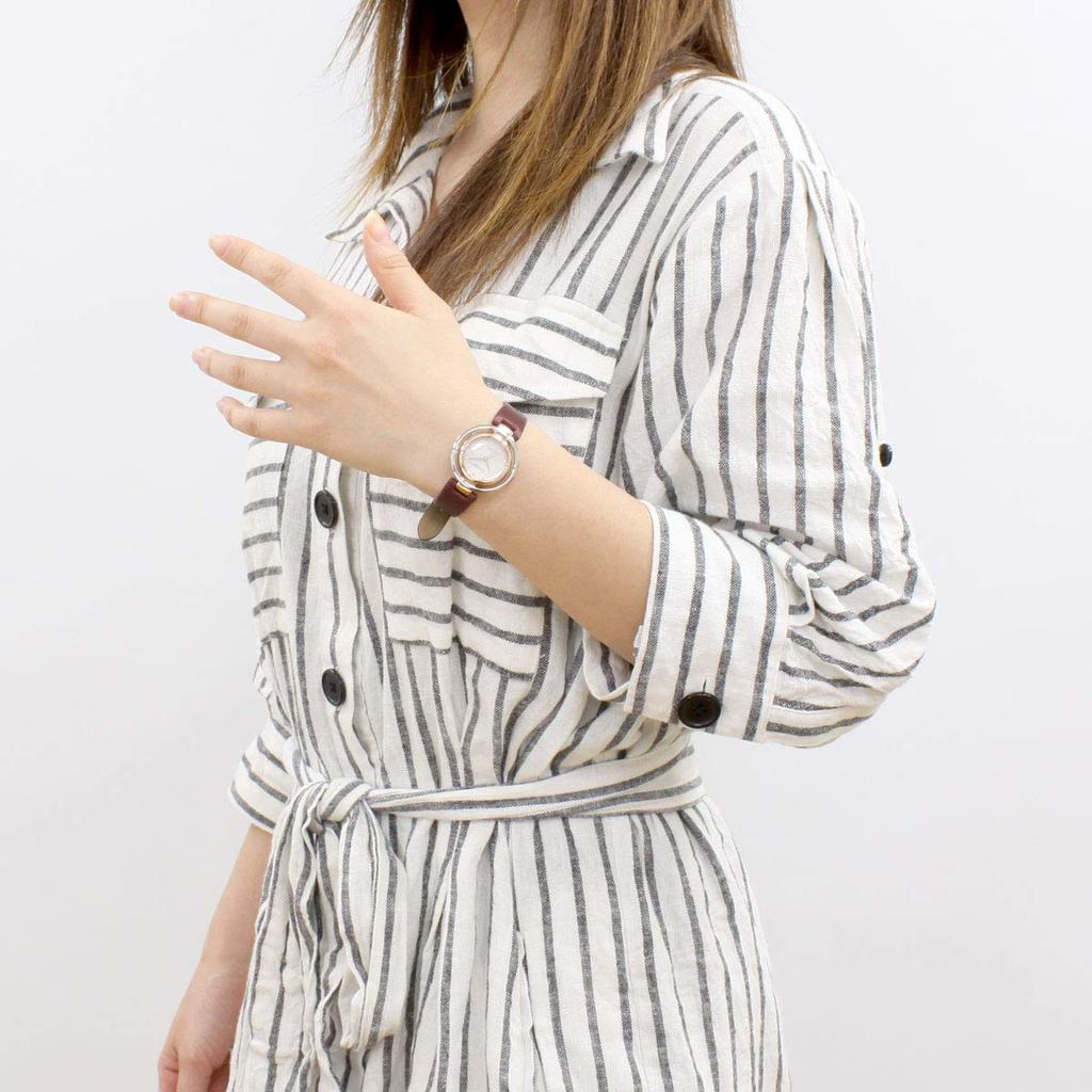 Citizen L Arcly Series Design Watch EM0669-21X Eco-Drive Kanon-inspired Women's