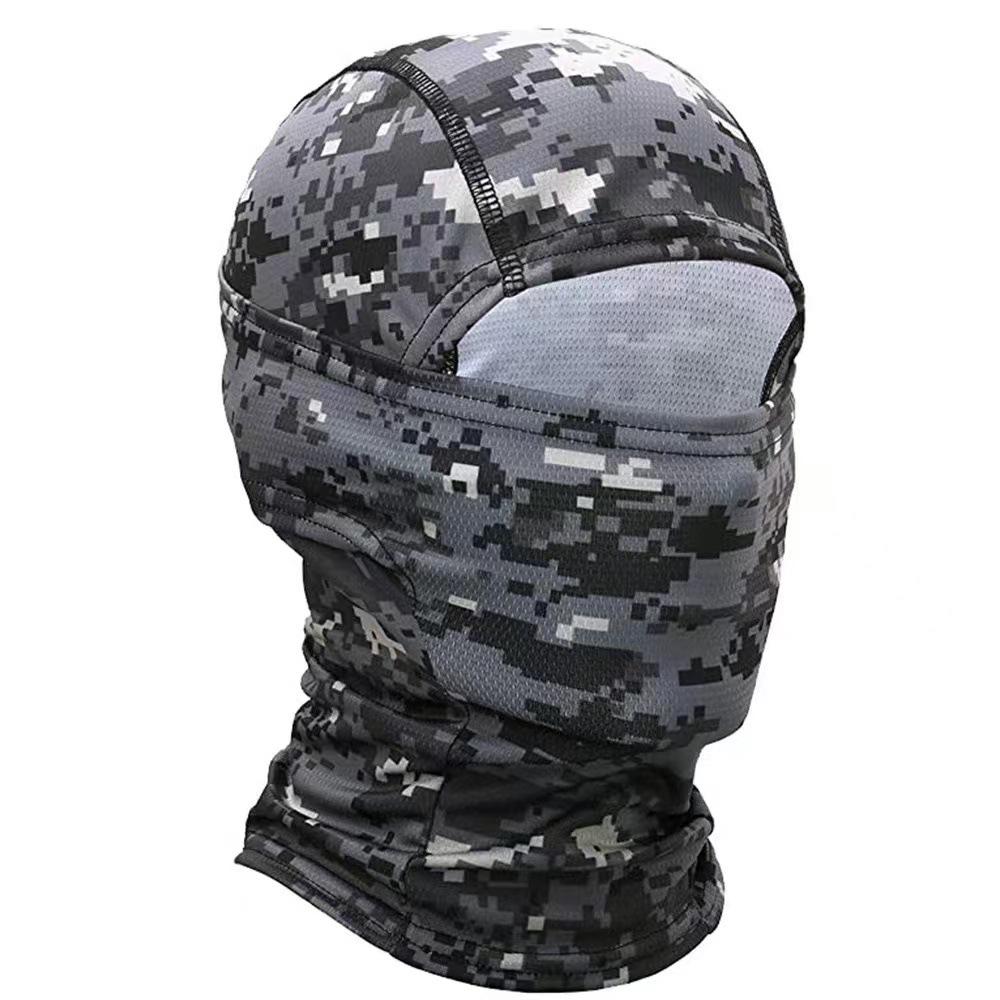 Camouflage Outdoor Sports Balaclava: Dustproof, Sun Protection Cycling Mask