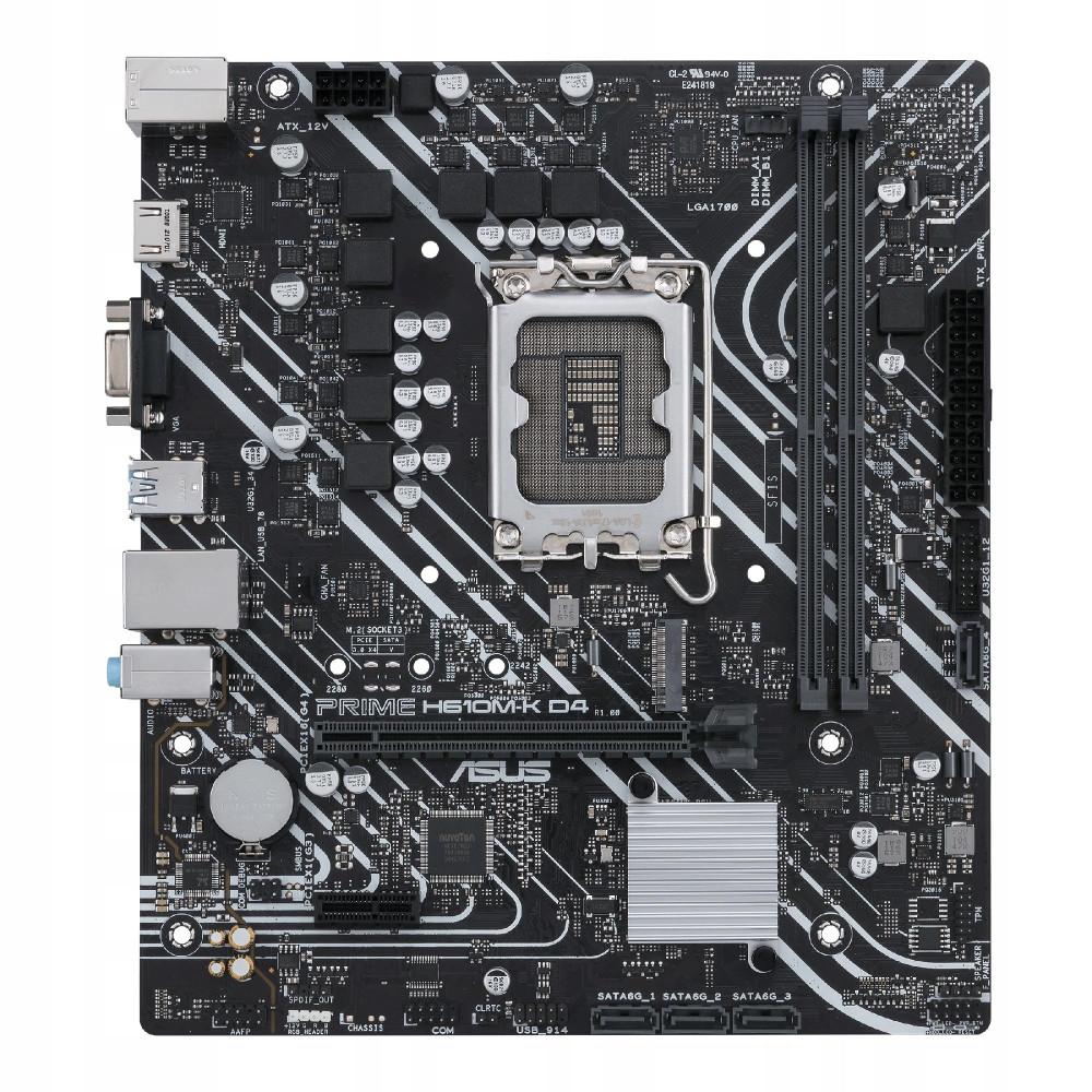 ASUS PRIME H610M-K D4 Motherboard