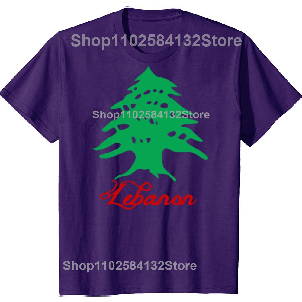

Funny Lebanon Flag Graphic Tshirts Men Womens Fashion Casual Tshirt 100 Cotton Loose Oversized Lebanese T Shirt 4XL