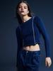 RENNESMIA Indigo Washed Top _ Deep Blue