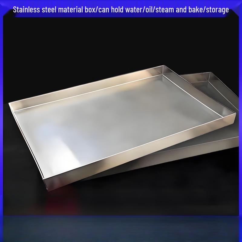Stainless Steel Rectangular Drip & Storage Tray
