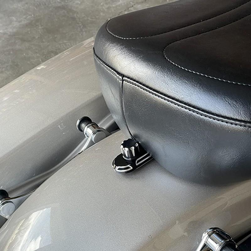 Motorcycle Rear Fender Seat Bolt Tab Screw Nut Cover Fit For Harley Sportster XL