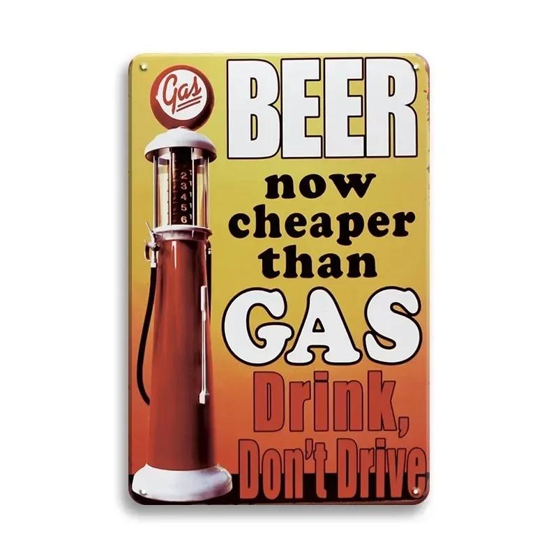 CHEERS Beer Funny Beer Vintage Sign Wall Decor for Bar Pub Club Man Cave Room Decor