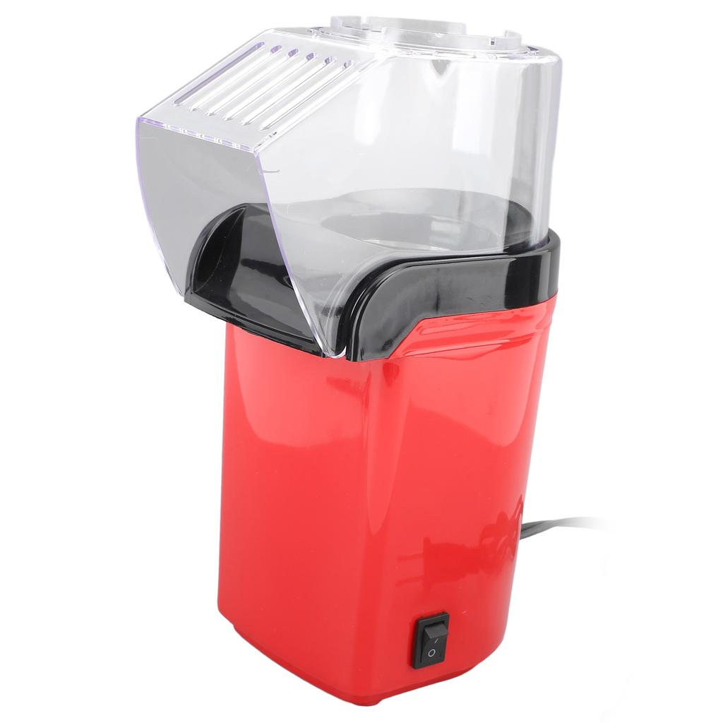 Popcornmaschine 1200W Ölfrei Schnelles Poppen Ein-Knopf-Bedienung Elektrische Heißluft-Popcornmaschine für